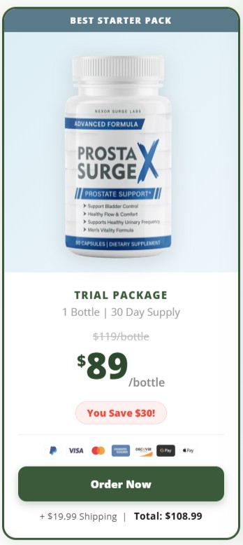 Prosta Surge X 1 Bottle Price
